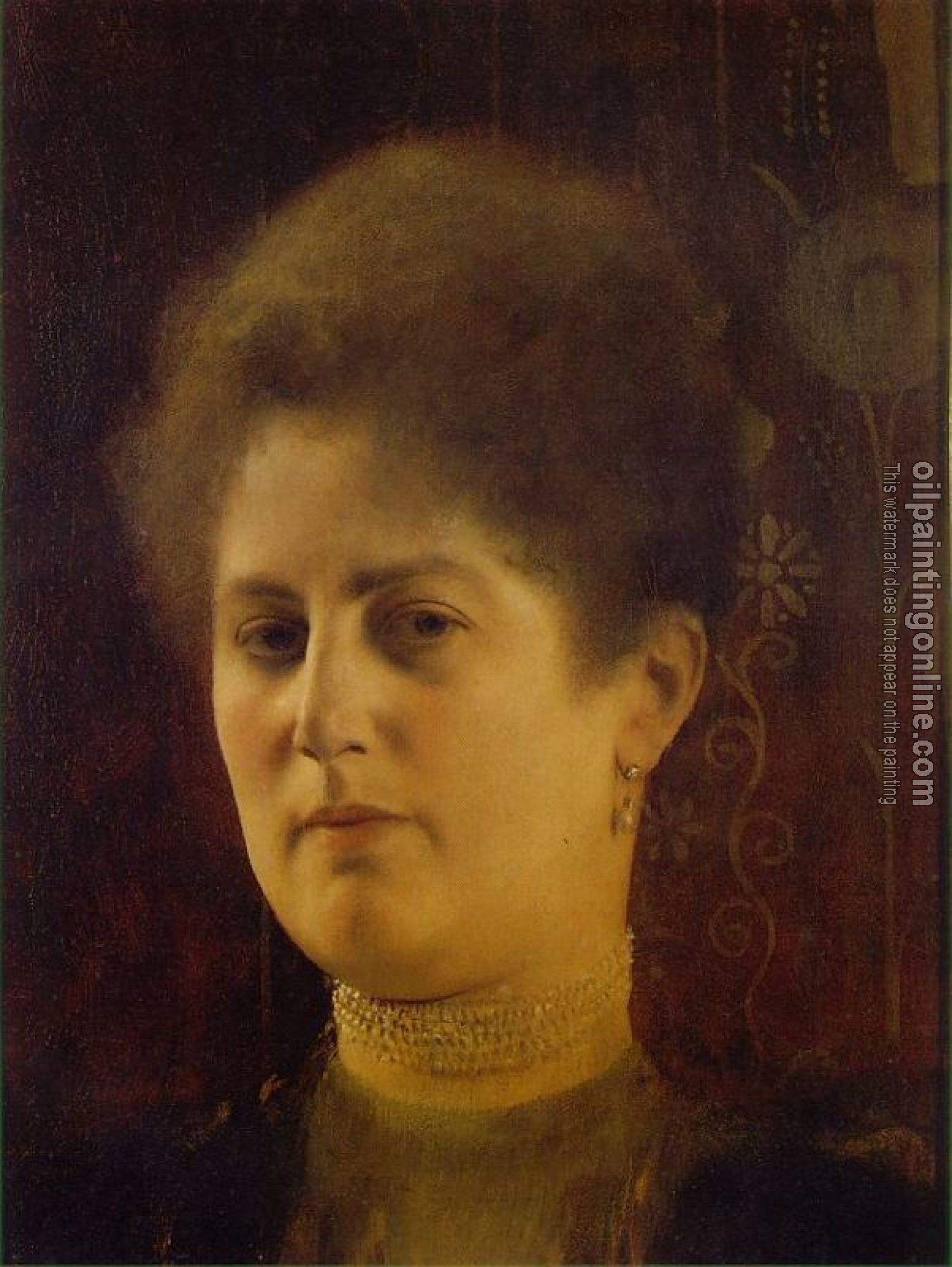 Klimt, Gustav - Portrait of a lady III